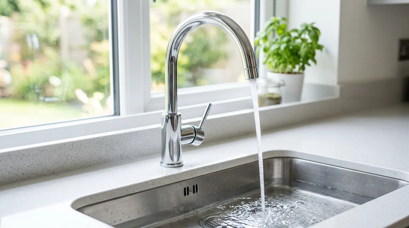Local Plumbing Master Pros same day plumber fixing a faucet in Geyserville, CA